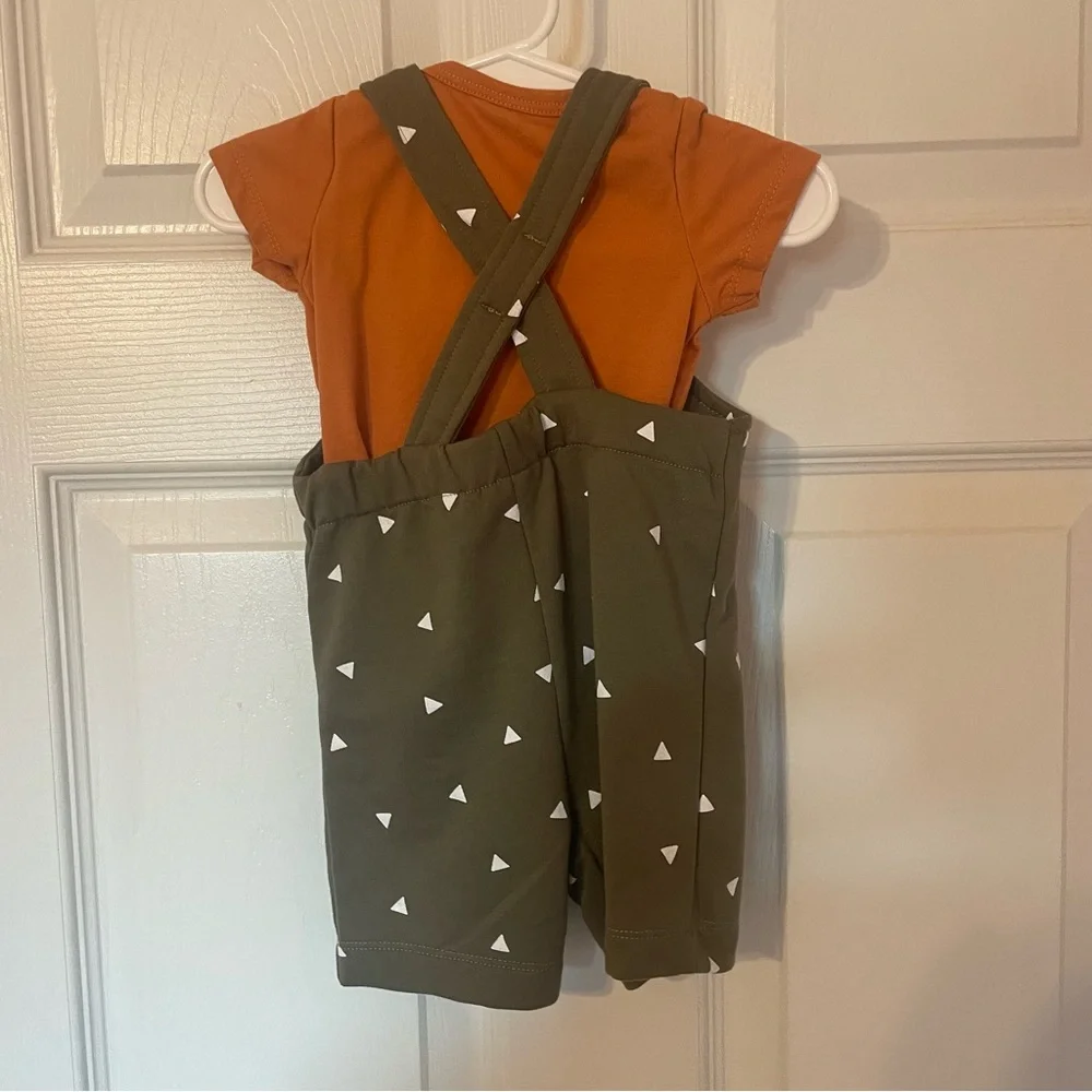 Adorable Tiger Overalls Infant Outfit